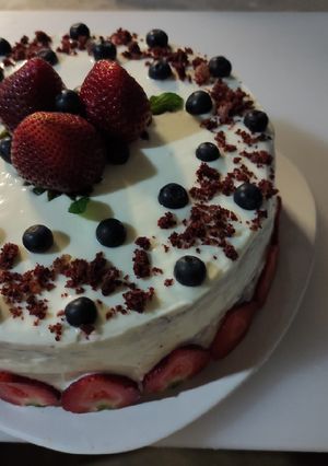 Una foto de Pastel Red Velvet. 🎂