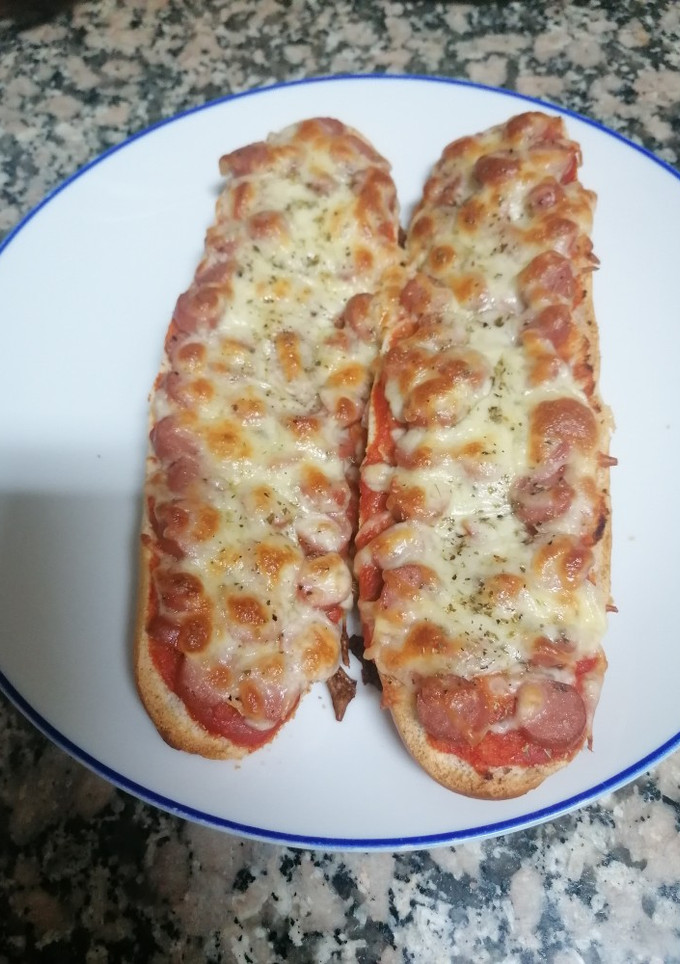 Una foto de Paninis caseros de frankfurt