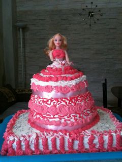 Una foto de Cake de muñeca