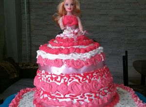 Una foto de Cake de muñeca