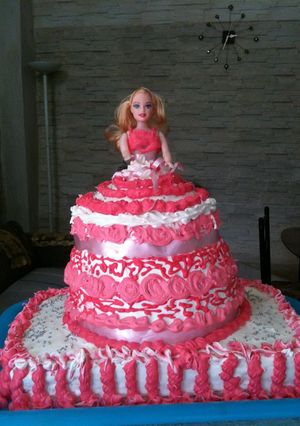 Una foto de Cake de muñeca