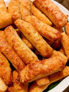 Sajtos italkorcsolya recept fotója