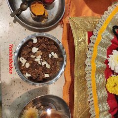 A picture of Jaggery Halwa.