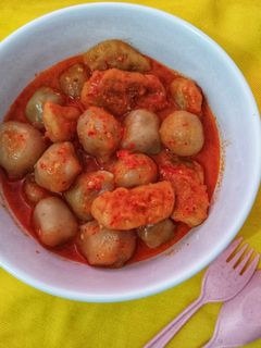 Foto resep Baso aci kuah lava