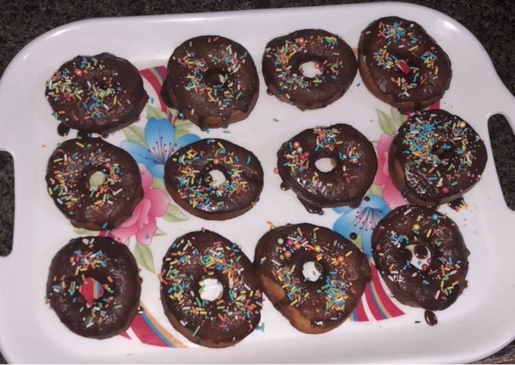 Chocolate donuts