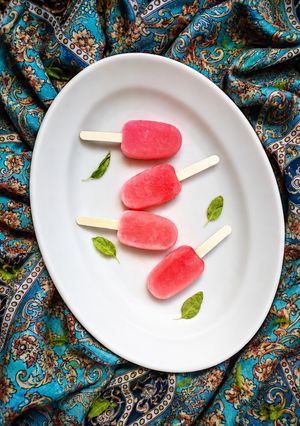 عکسی از دستور بستنی هندوانه 🍉🍡