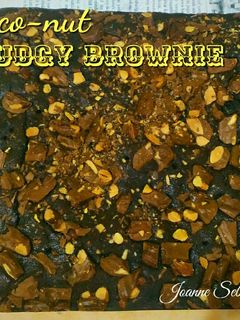 Foto resep Choco-nut Fudgy Brownie