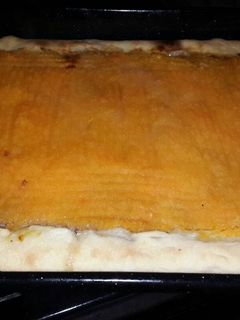 Una foto de Pastel de carne con puré de calabaza