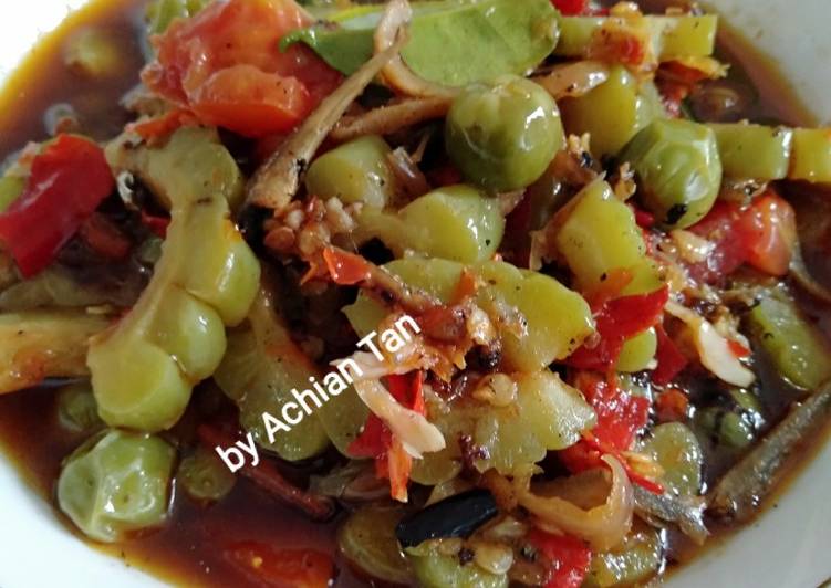 Sambal pare terong pipit
