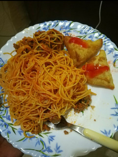 A picture of Spaghetti.