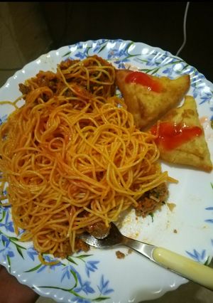 A picture of Spaghetti.