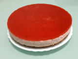Tarta de fresas y nata