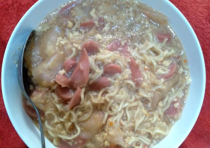 Cara Memasak Seblak mie instan indomie Simpel