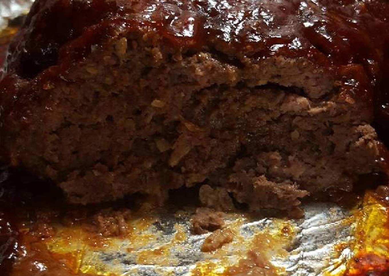 Sharon's BBQ Meatloaf: