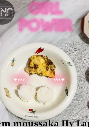 Hình của món Cơm Moussaka Hy Lạp -ăn dặm.