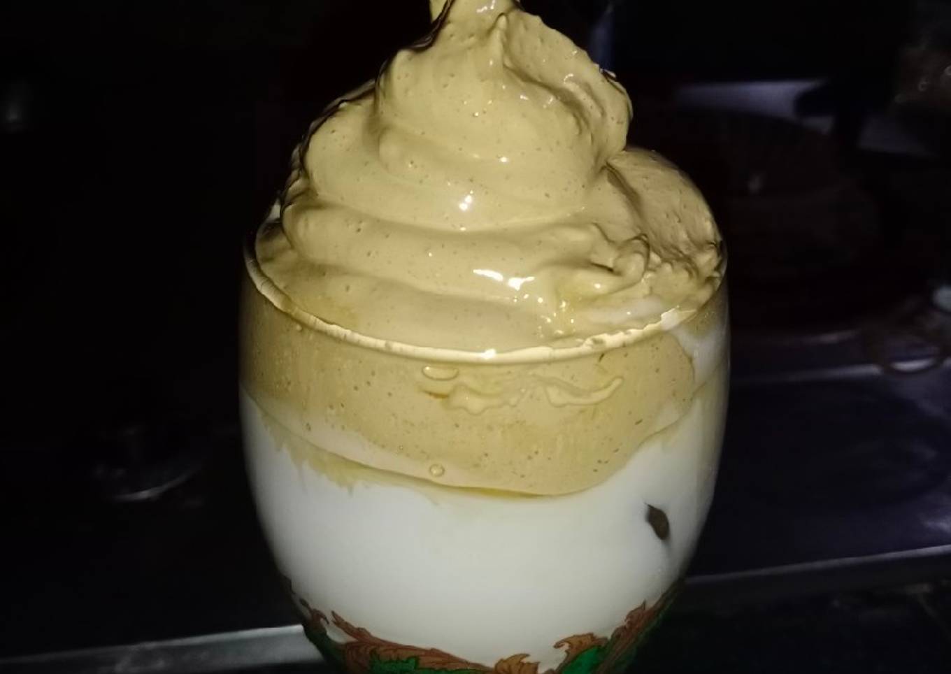 Dalgona coffe anti gagal