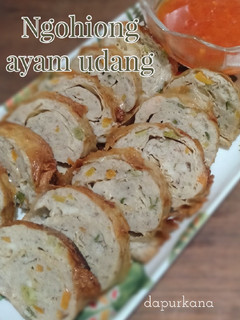 Foto resep Ngohiong ayam udang