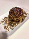 Frozen eggless banana wheat pancakes