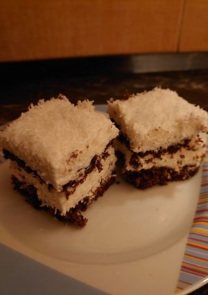 Kókuszos-grízes szelet recept fotója