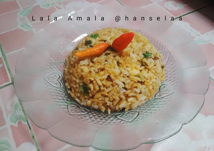 Nasi Telur goreng super gampang (resep anak kos)