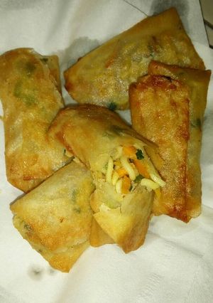 Foto resep Risol isi Mie Telur dan Sayur