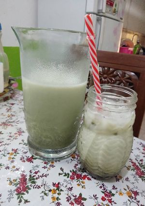 Foto resep Minuman soda matcha