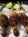 Roasted garlic masala chicken drumstick