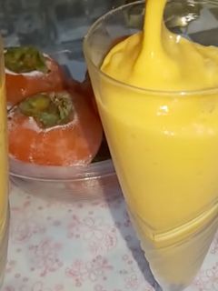 Foto de Smoothie de Dióspiro e Banana