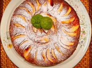 Foto principal de Otro pastel de manzana y mascarpone