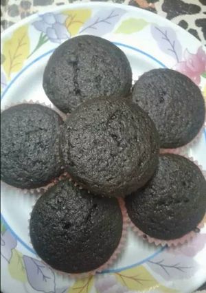 صورة لوصفة كب كيك الشكولاتة