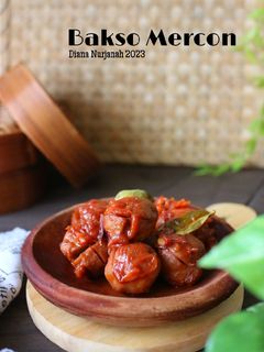 Foto resep Bakso Mercon