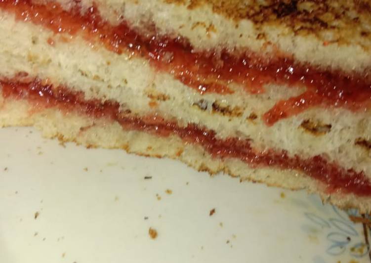 Recipe of Super Quick Homemade Bread jam Sandwich