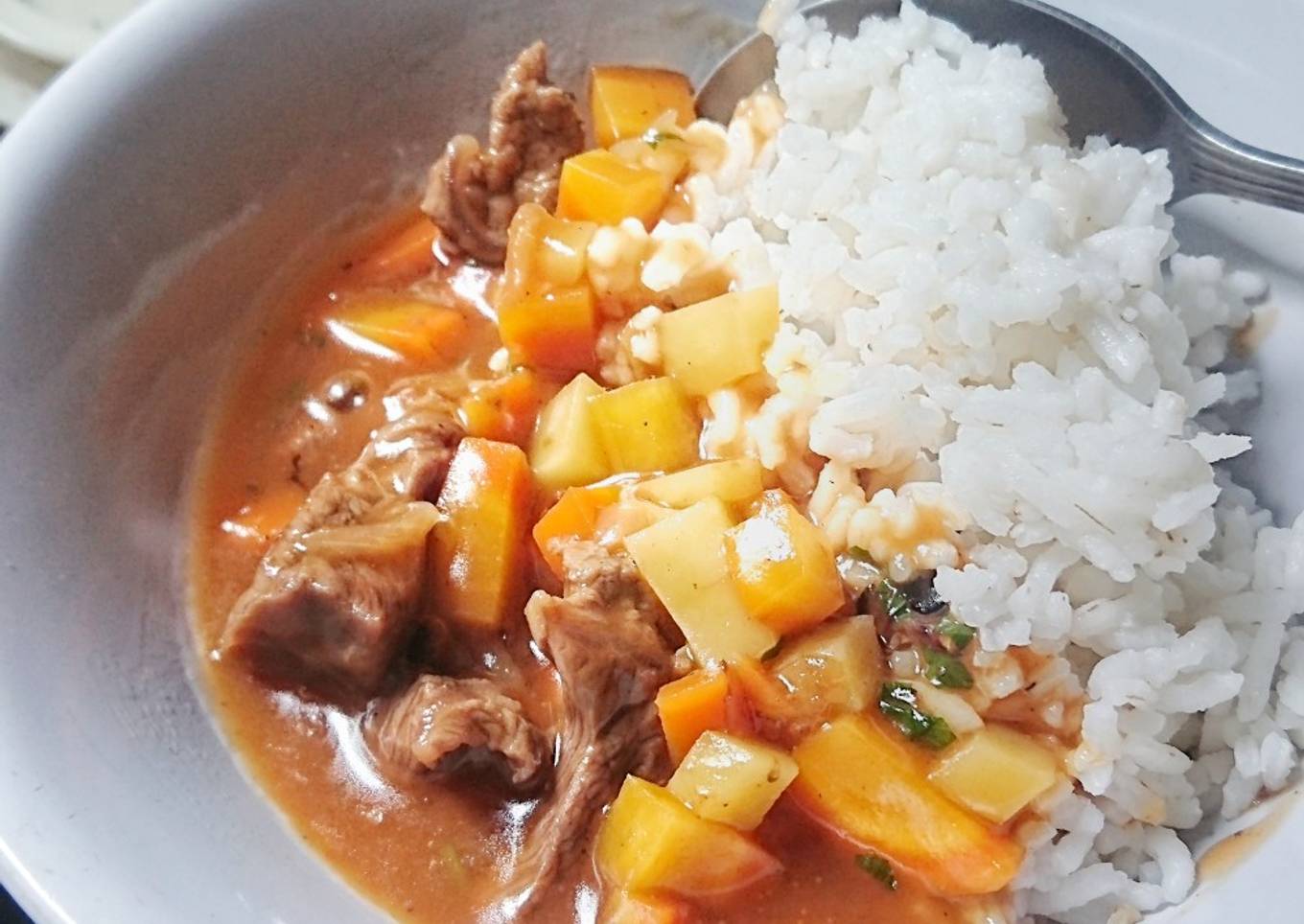 Nikujaga (Beef stew ala jepang)