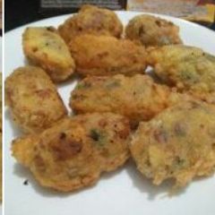 A picture of Aloo Chicken Kabab😃😃.