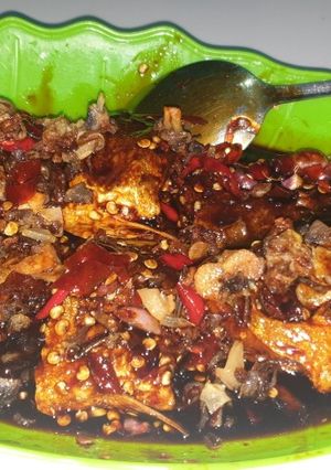 Foto resep Ikan bandeng kecap pedas manis