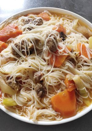 A picture of Beef Noodle.