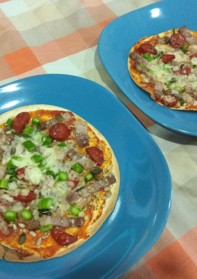 Una foto de Fajitas mediterránea