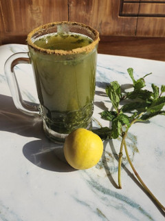 A picture of Summer special Minty Lemon Splash.