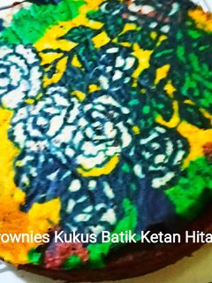 Foto resep Brownies Batik Ketan Hitam Gluten Free