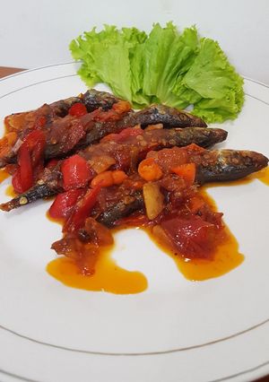 Foto resep Ikan pindang bumbu sarden