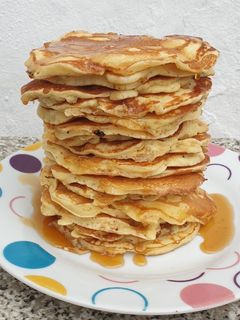 Una foto de Tortitas americanas o pancakes