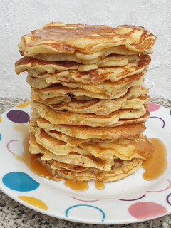 Una foto de Tortitas americanas o pancakes