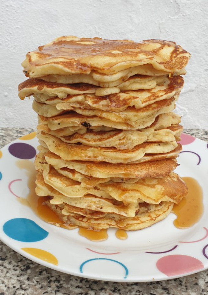 Una foto de Tortitas americanas o pancakes