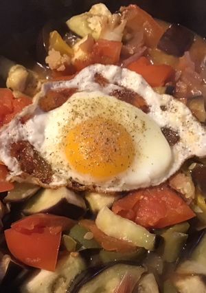 A picture of California Farm Cast Iron Ratatouille Stew.