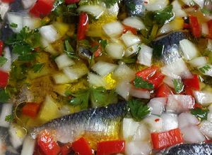 Una foto de Sardinas en vinagreta