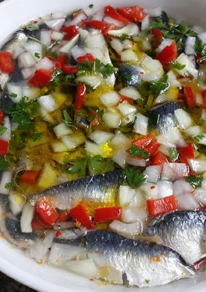 Una foto de Sardinas en vinagreta