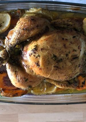 Foto principal de Pollo asado relleno🍗