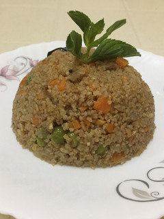 A picture of Broken Wheat upma | Dalia upma.