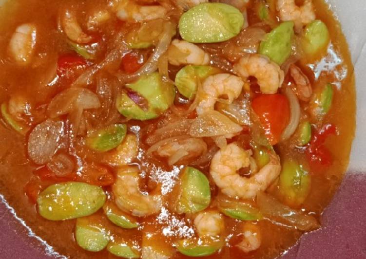 Udang saos padang simple