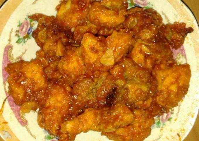 Resep Ayam saus asam manis, simpel n cepat, Bisa Manjain Lidah